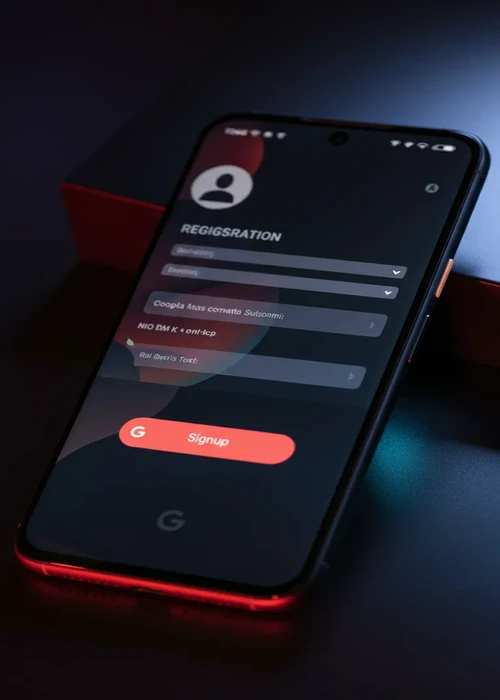 Interface d'inscription rapide Julius Casino avec formulaire et champs de données personnelles pour créer un compte joueur.